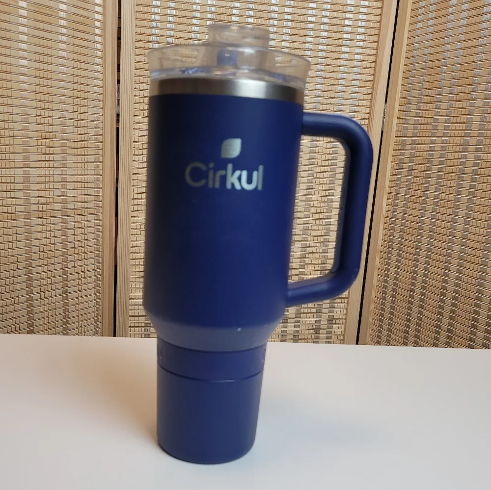 Cirkul Blue Insulated Mug